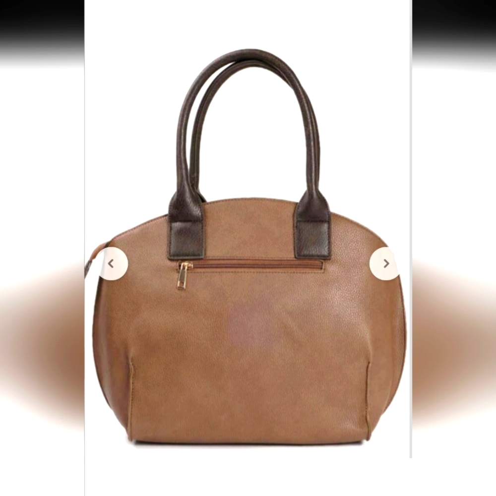 Caprese taupe solid shoulder bag - Picture 5 of 12